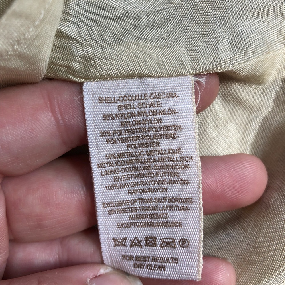 Free People Olive and Copper Metallic Dress - Picture 8 of 8